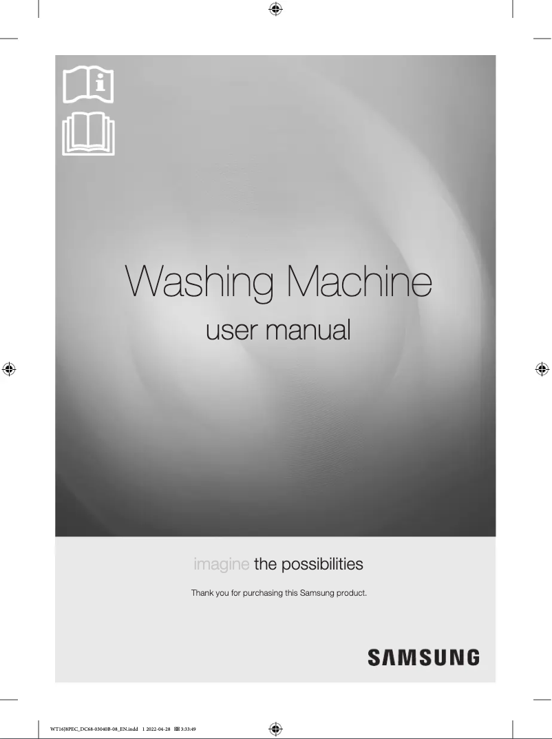 Imagen de la primera página del manual del dispositivo WT16B5240BA