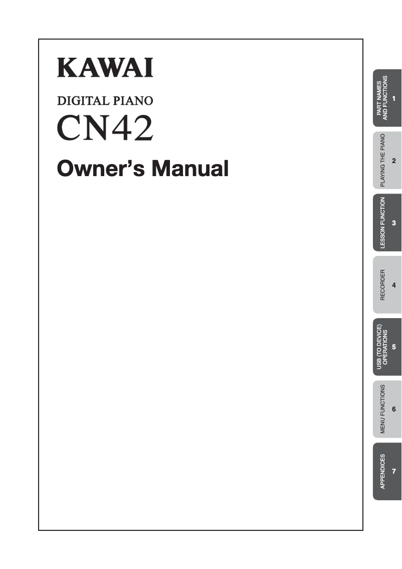 Imagen de la primera página del manual del dispositivo CN42