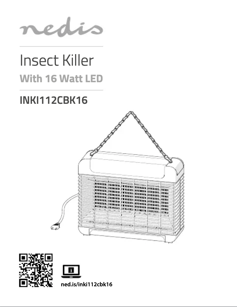 Página nº 1 - Manual de usuario Nedis INKI112CBK16