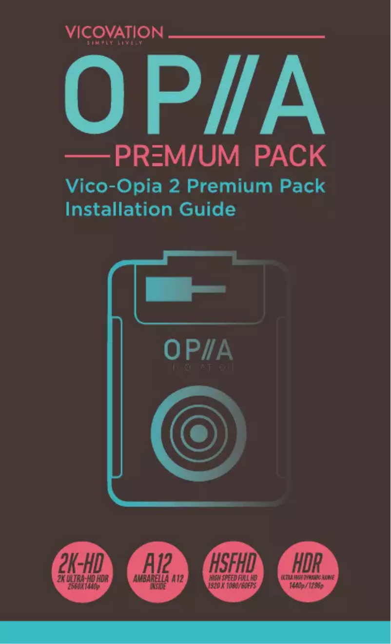 Imagen de la primera página del manual del dispositivo Opia 2