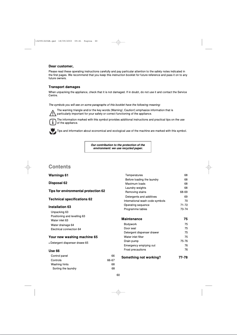 Imagen de la primera página del manual del dispositivo SF4200