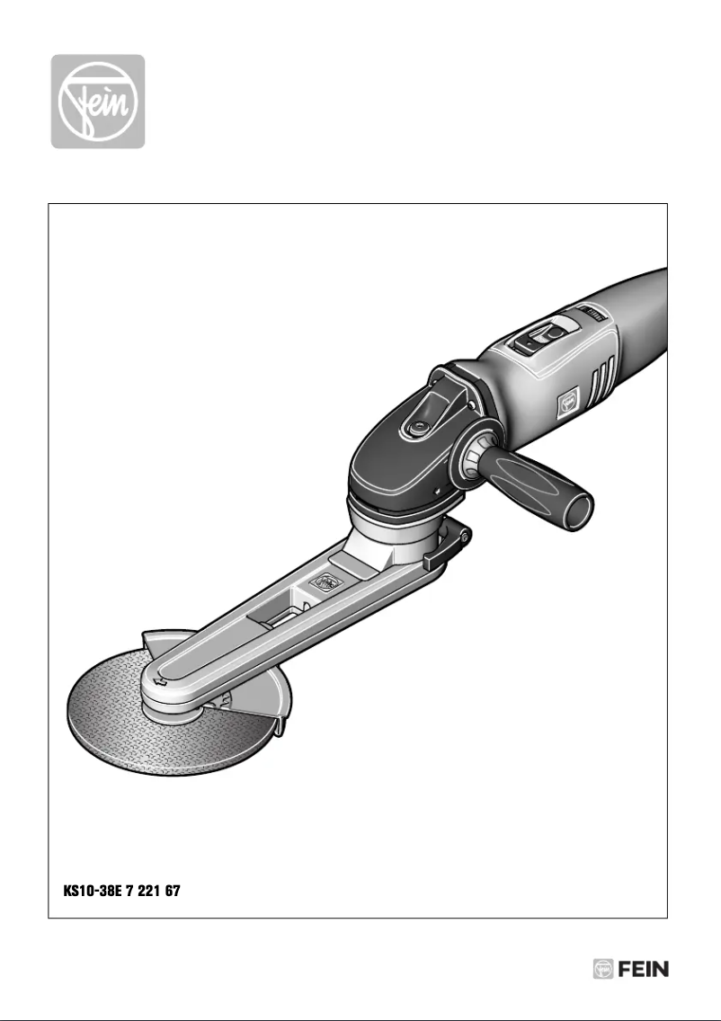 Página nº 1 - Manual de usuario Fein KS 10-38 E