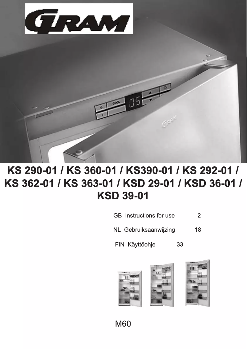 Imagen de la primera página del manual del dispositivo KSD 36-01