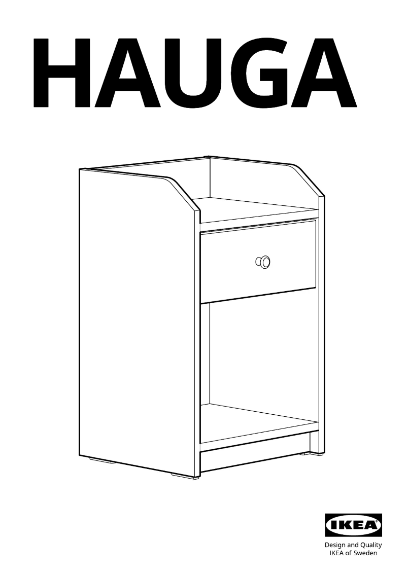 Imagen de la primera página del manual del dispositivo HAUGA 404.957.25