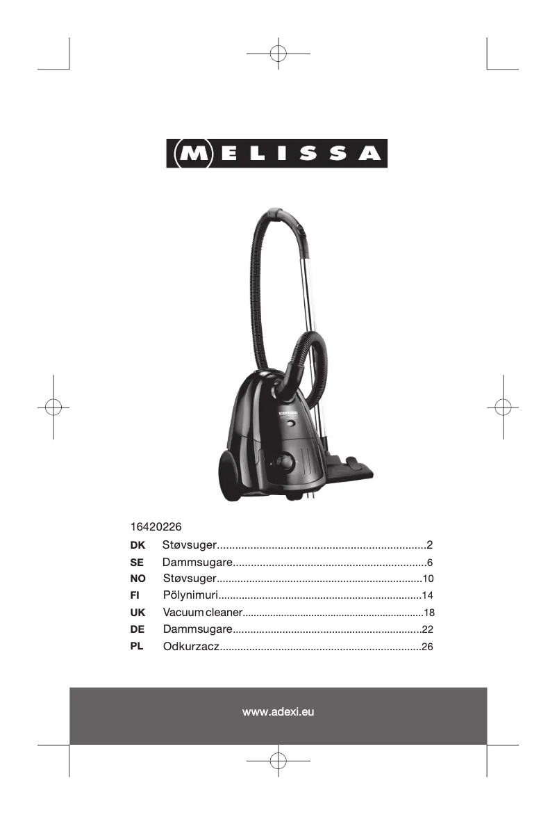 Imagen de la primera página del manual del dispositivo 16420226