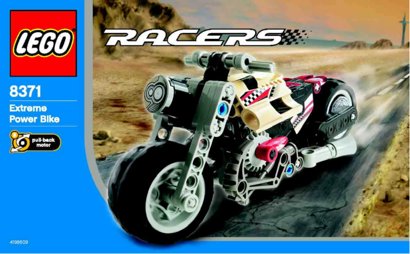 Página 1 del manual Manual de usuario Lego Racers 8371