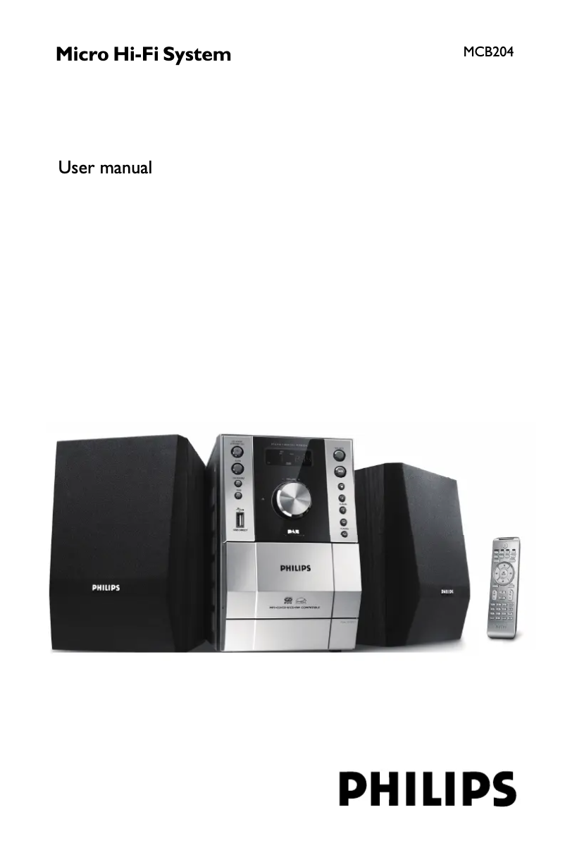 Imagen de la primera página del manual del dispositivo MCB204