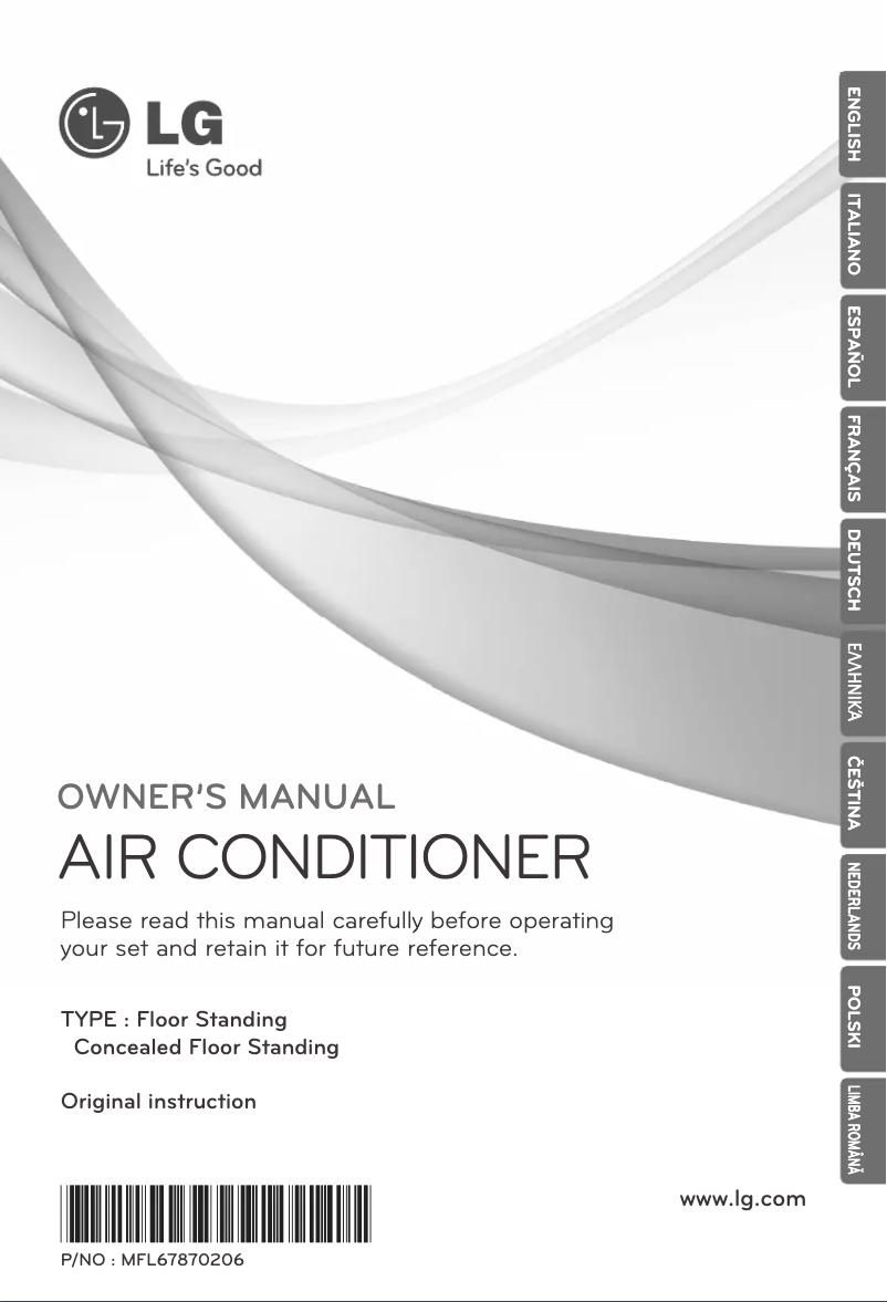 Página 1 del manual Manual de usuario LG ARNU07GCEU4
