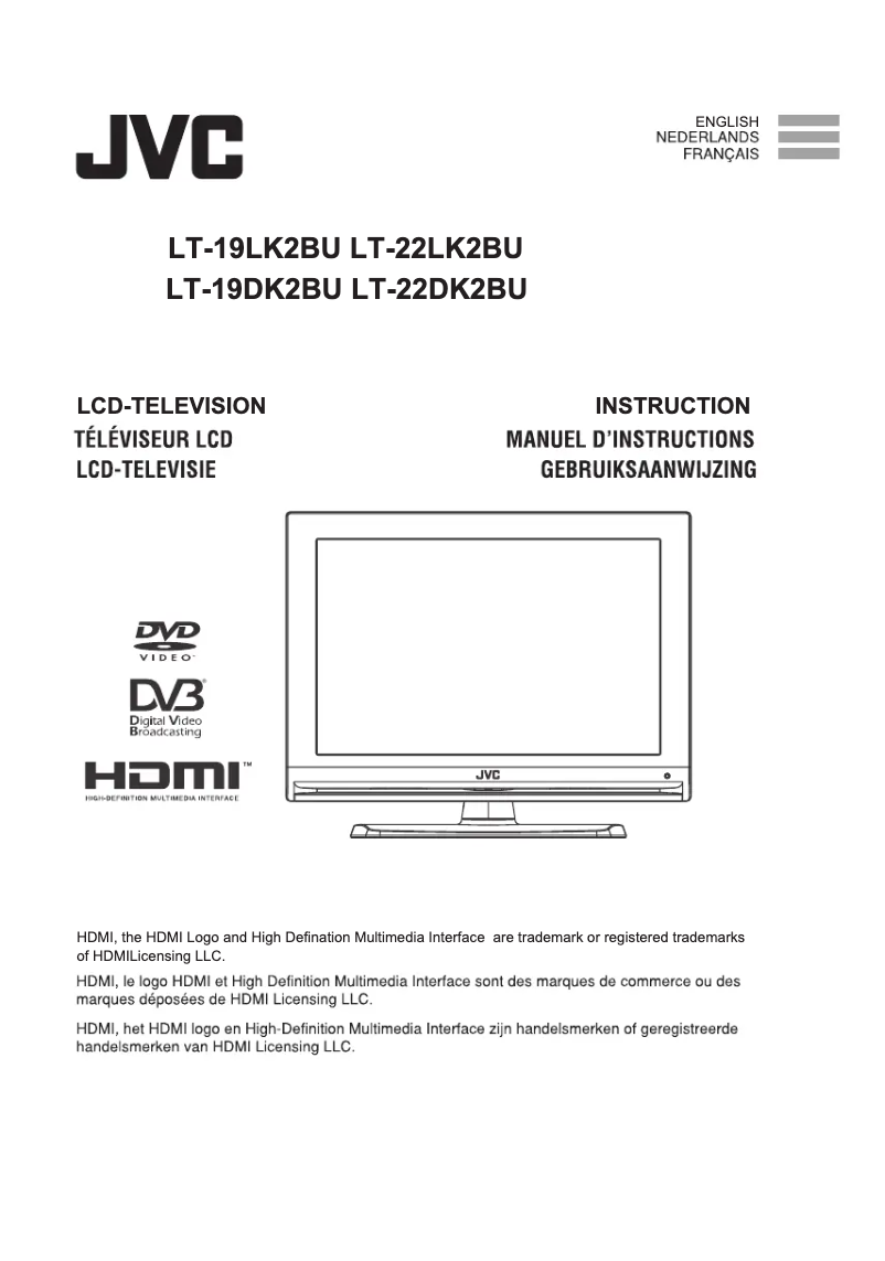 Imagen de la primera página del manual del dispositivo LT-19LK2