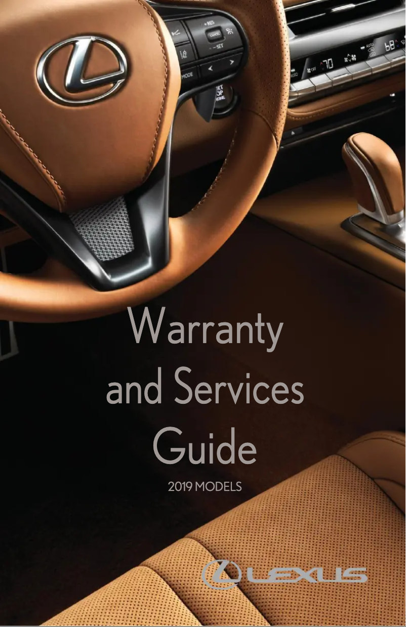 Imagen de la primera página del manual del dispositivo RC 350 AWD (2019)