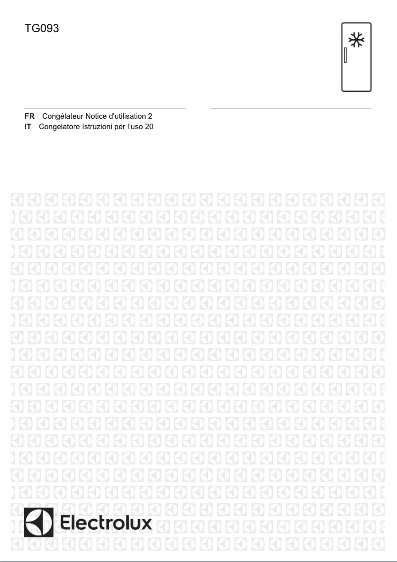 Imagen de la primera página del manual del dispositivo TG093