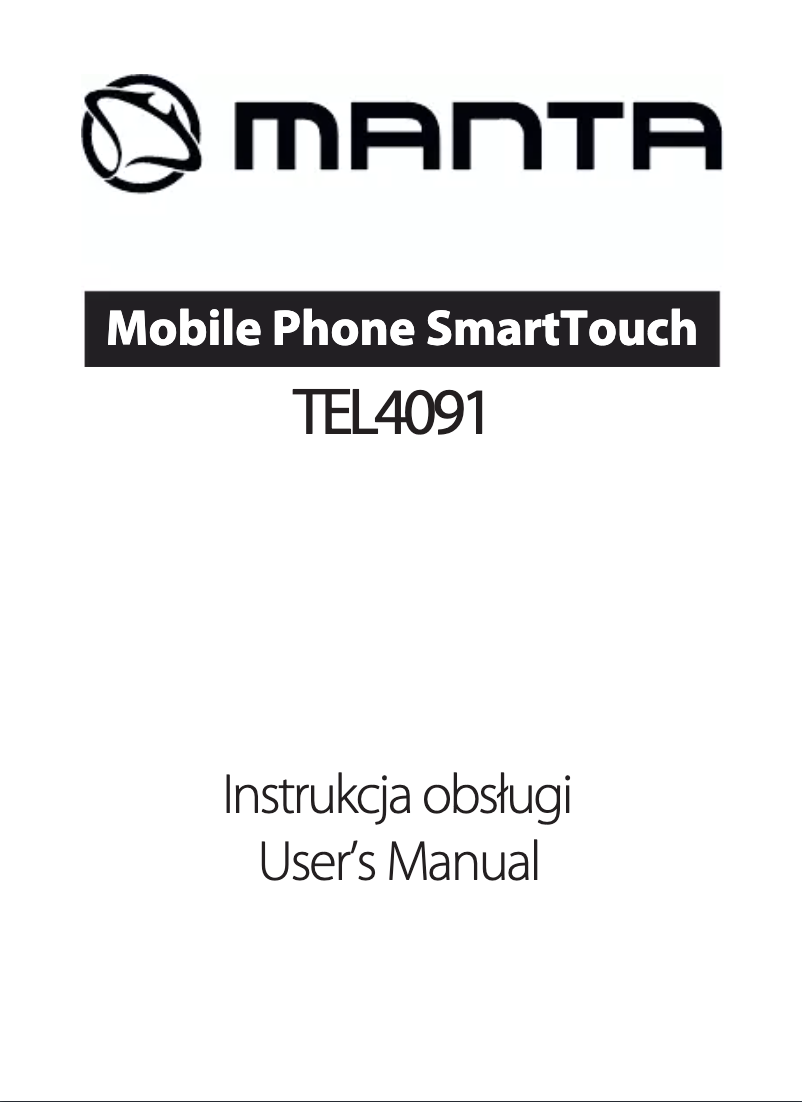 Página 1 del manual Manual de usuario Manta TEL4091