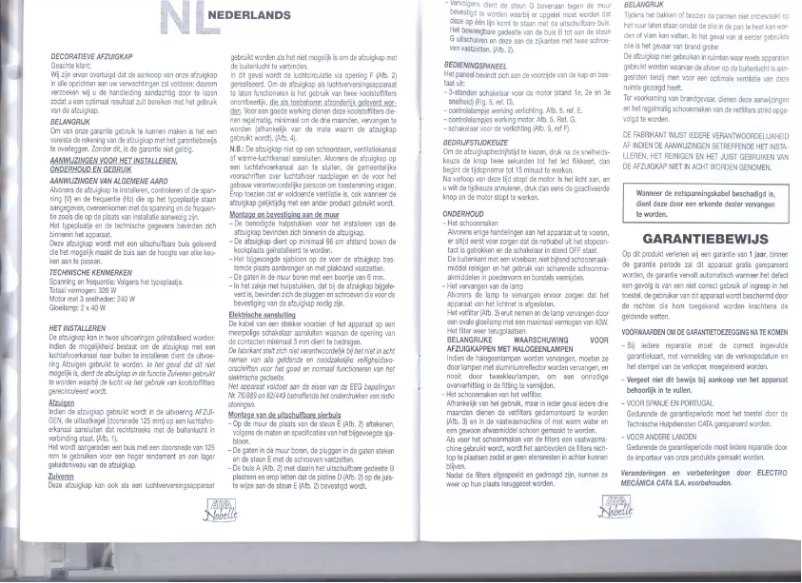 Página 1 del manual Manual de usuario Etna EN4479