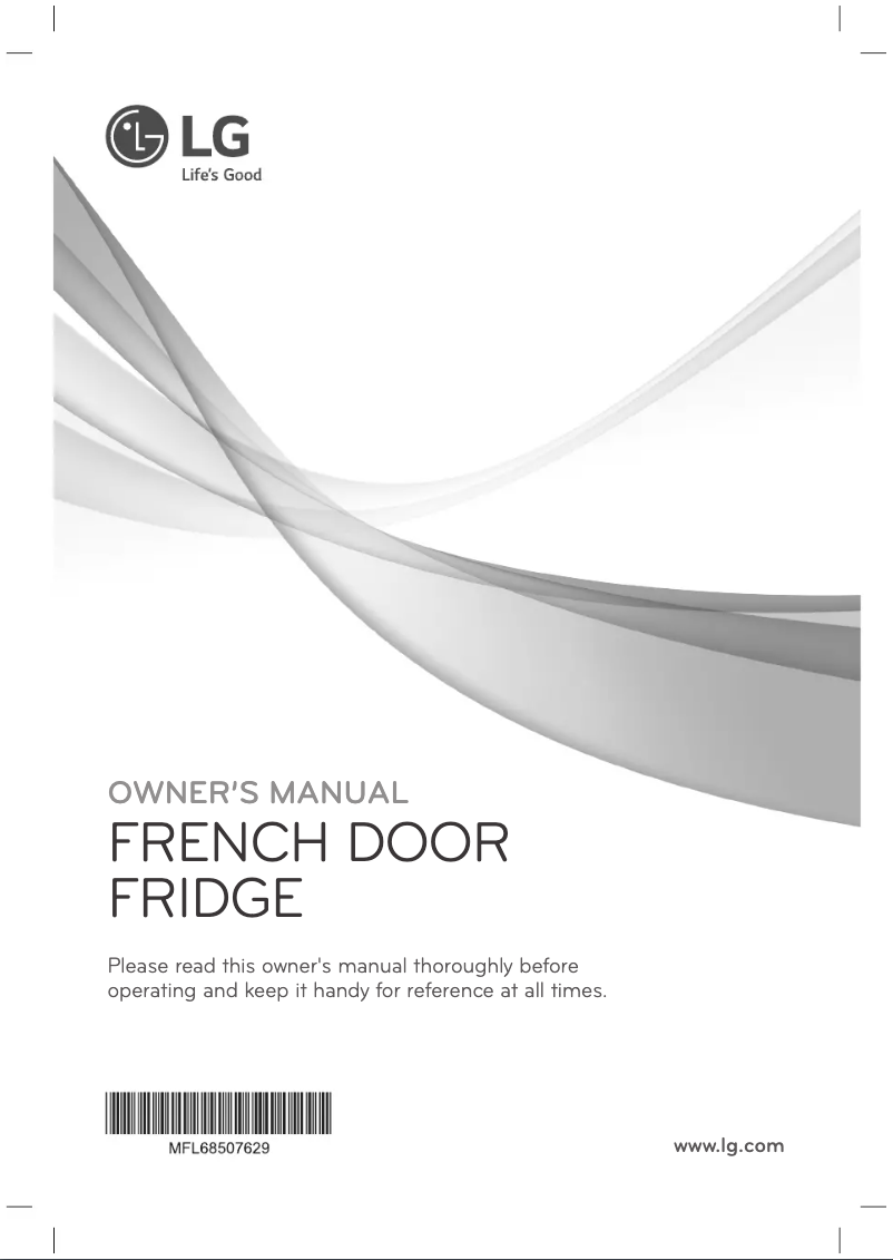 Imagen de la primera página del manual del dispositivo GF-AD701SL