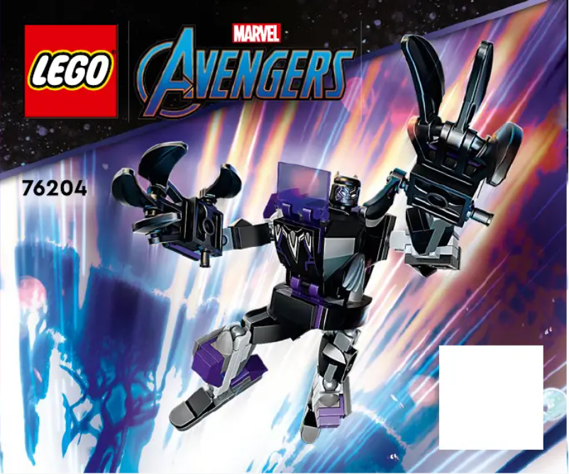 Página 1 del manual Manual de usuario Lego Marvel Superheroes 76204