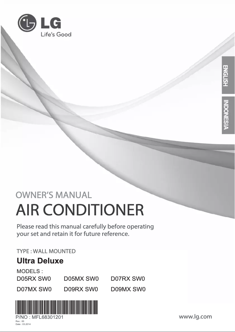 Página 1 del manual Manual de usuario LG D09RX