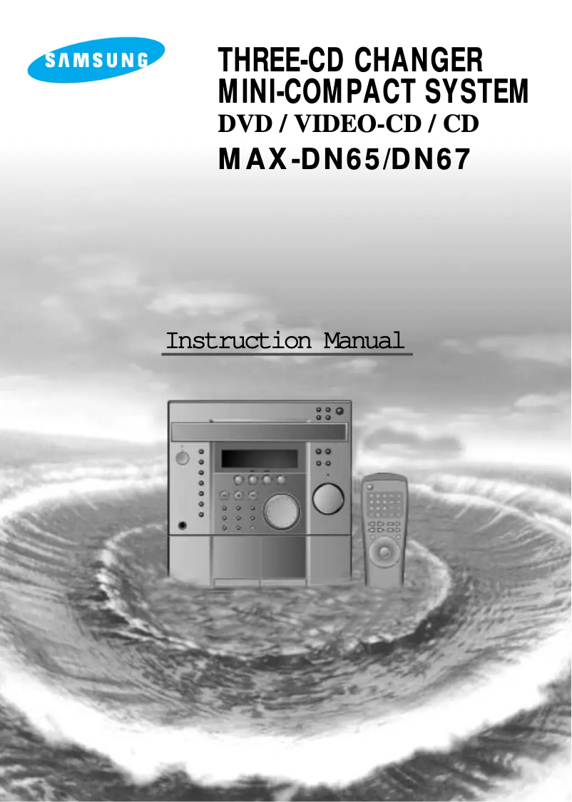 Imagen de la primera página del manual del dispositivo MAX-DN65