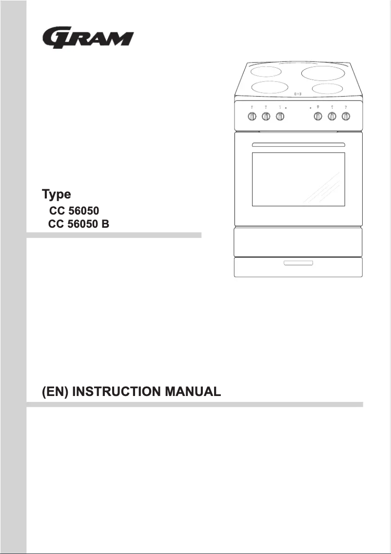 Página 1 del manual Manual de usuario Gram CC 56050 B