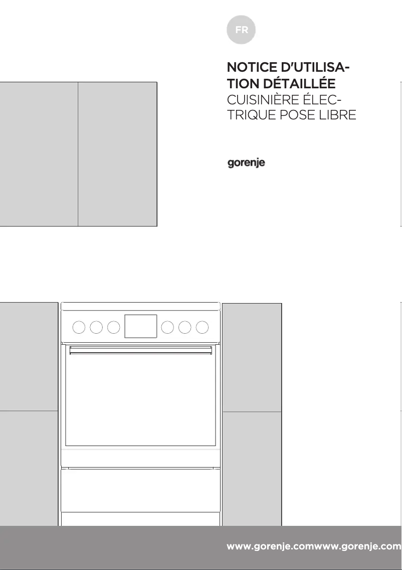 Página 1 del manual Manual de usuario Gorenje EI637E111WK2