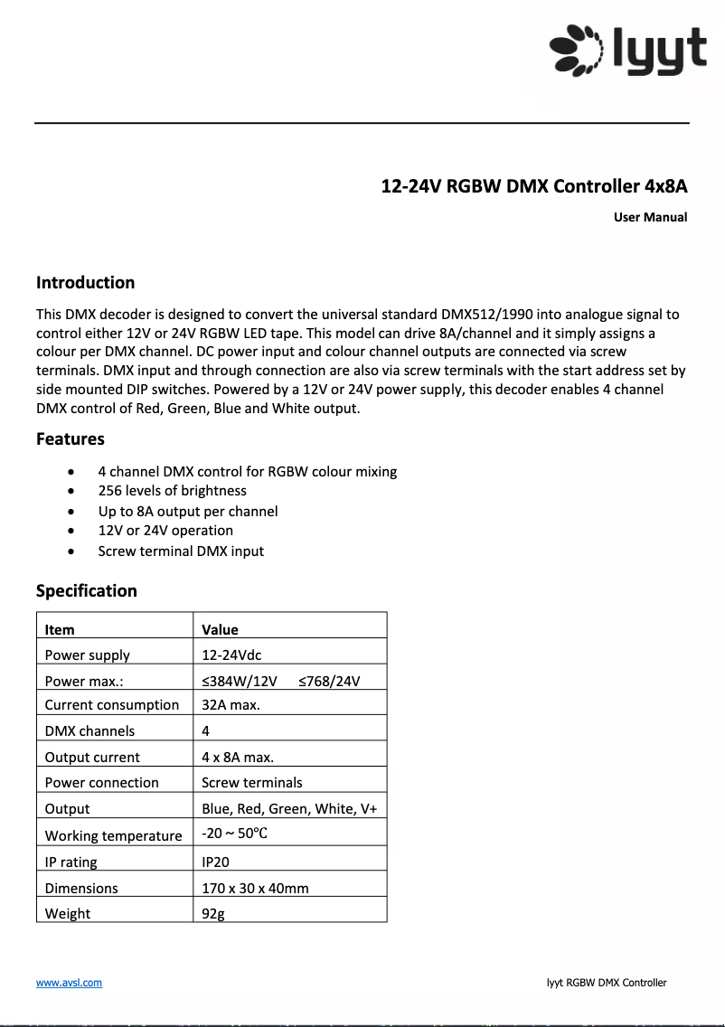 Página nº 1 - Manual de usuario LYYT LT12560-BL