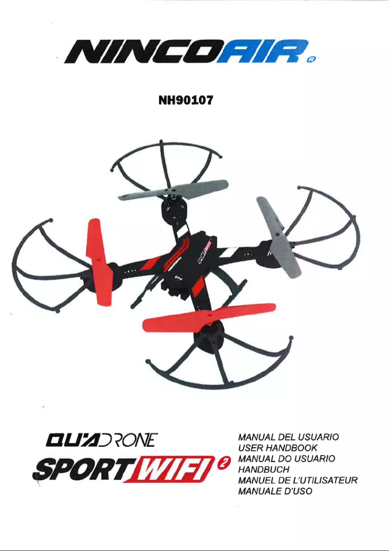 Imagen de la primera página del manual del dispositivo Nincoair NH90107