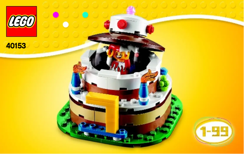 Página 1 del manual Manual de usuario Lego Iconic 40153