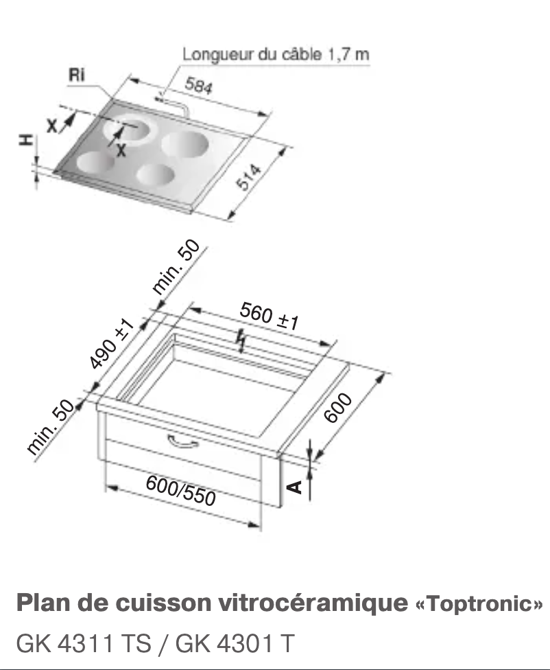 Página 1 del manual Guía de instalación SIBIR GK 4311 TS