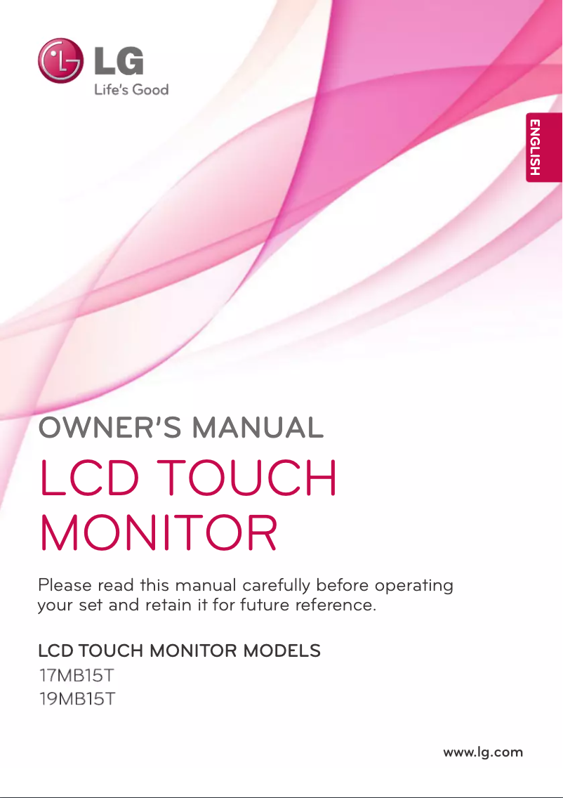 Imagen de la primera página del manual del dispositivo 19MB15T