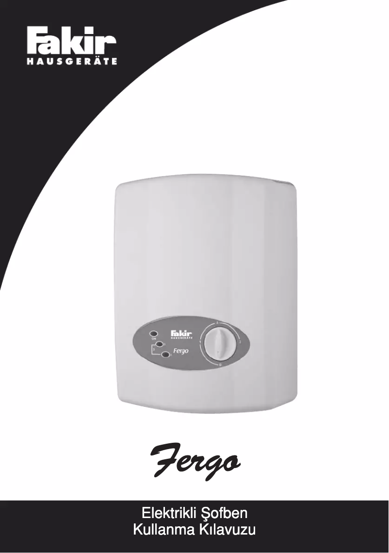 Imagen de la primera página del manual del dispositivo Fergo