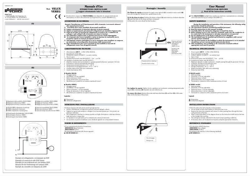Imagen de la primera página del manual del dispositivo Velux