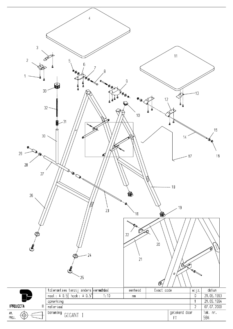 Página 1 del manual Manual de usuario Projecta Gigant