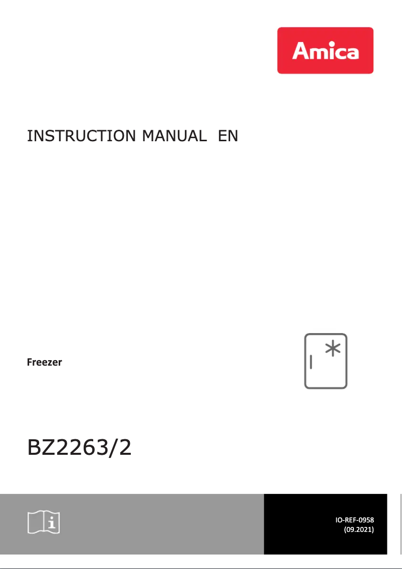 Página 1 del manual Manual de usuario Amica BZ2263