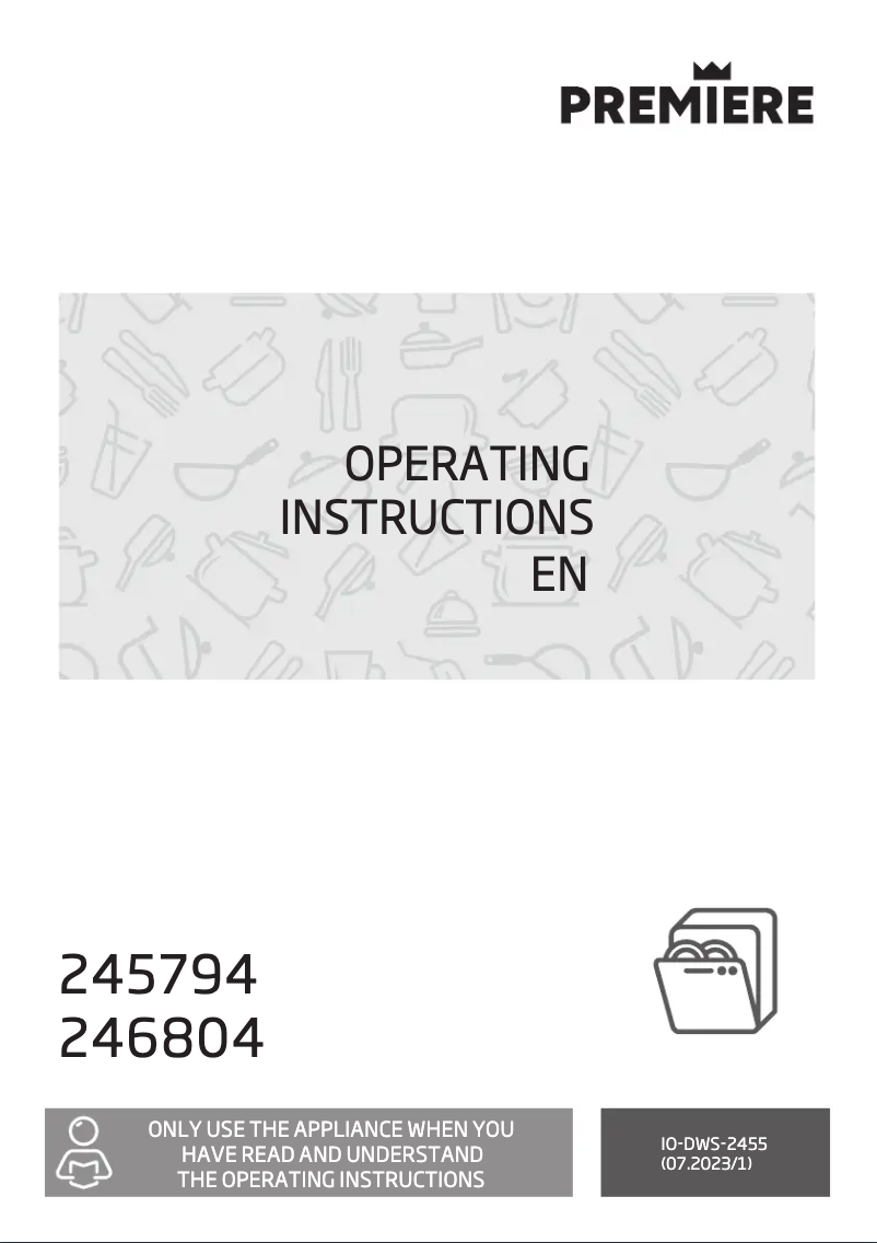 Imagen de la primera página del manual del dispositivo 246804