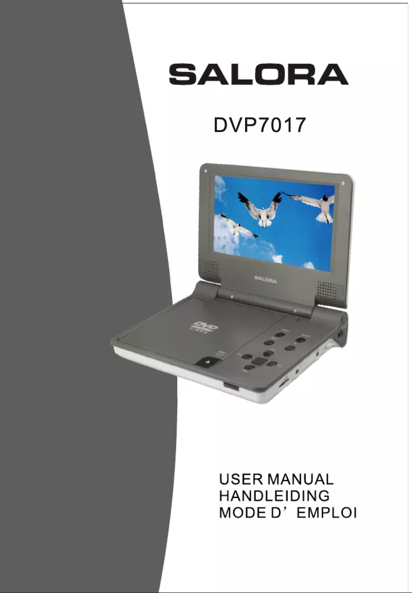 Imagen de la primera página del manual del dispositivo DVP7017