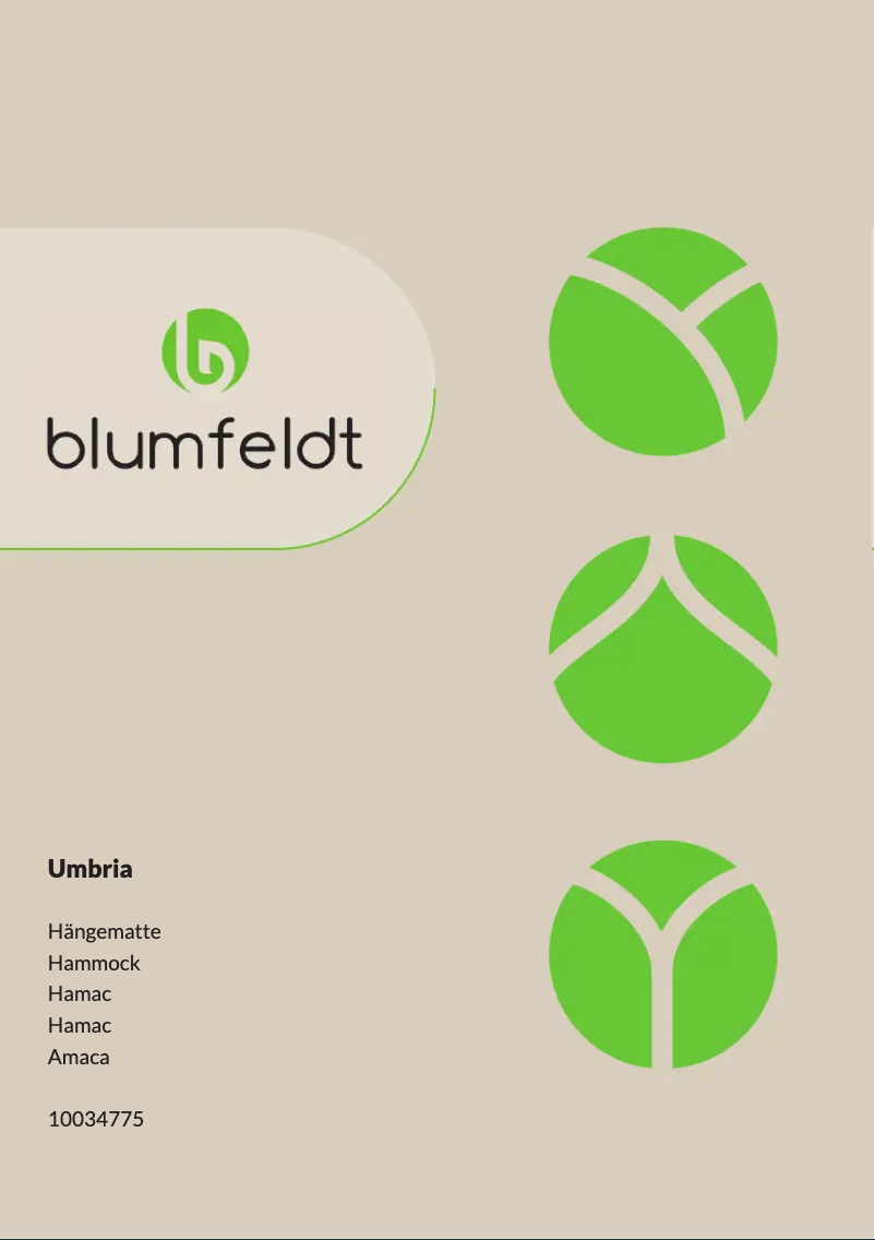 Imagen de la primera página del manual del dispositivo Umbria