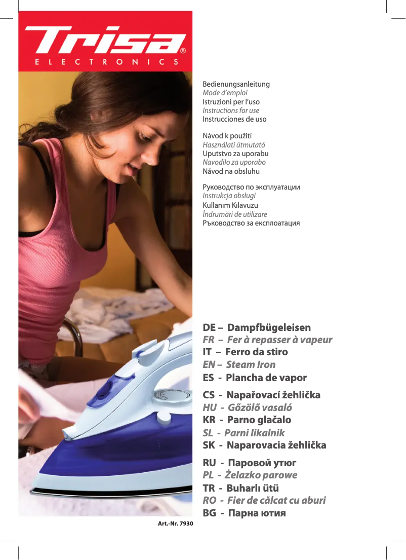 Imagen de la primera página del manual del dispositivo Easy Glide 2000