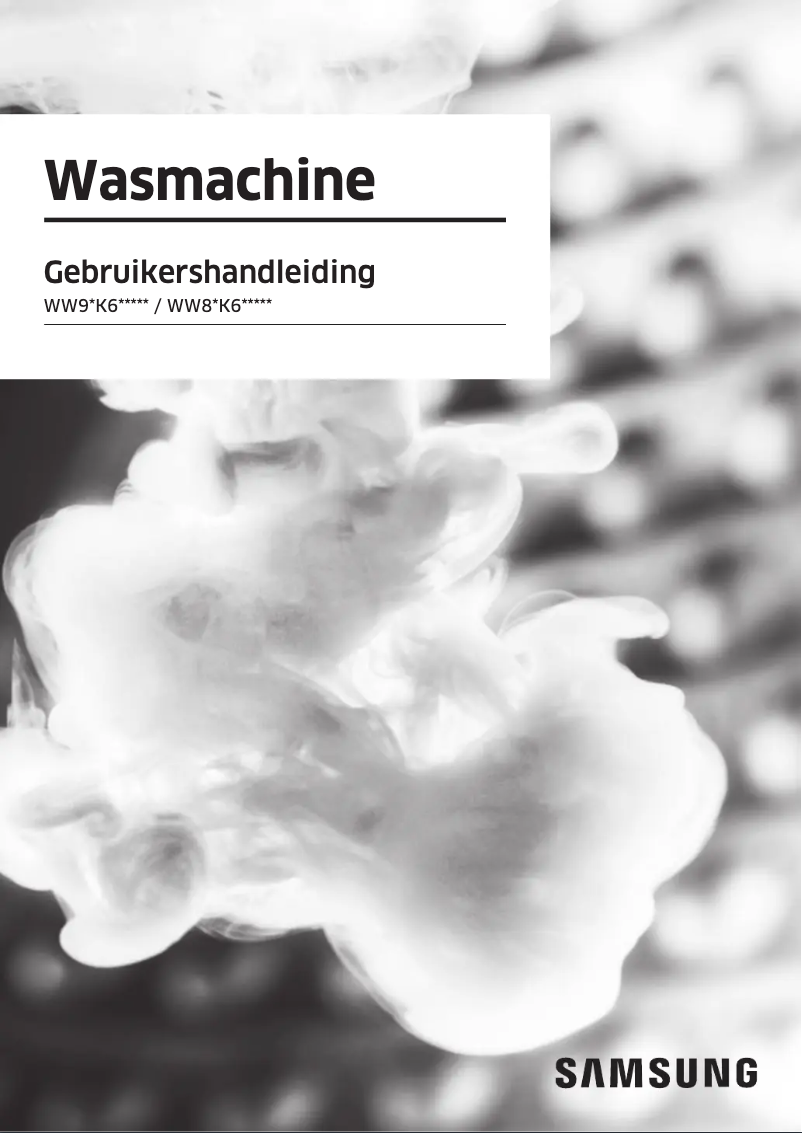 Imagen de la primera página del manual del dispositivo AddWash WW80K6604QW