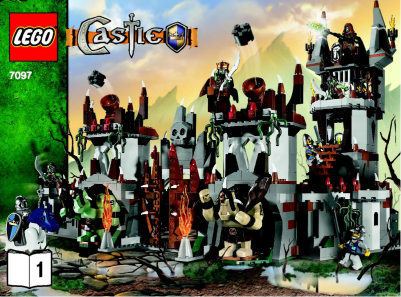 Imagen de la primera página del manual del dispositivo Trolls' Mountain Fortress