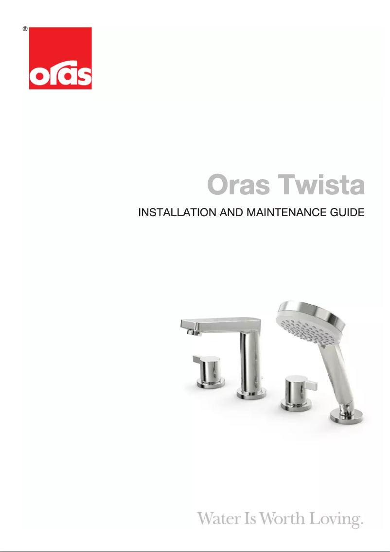 Imagen de la primera página del manual del dispositivo Twista 3843