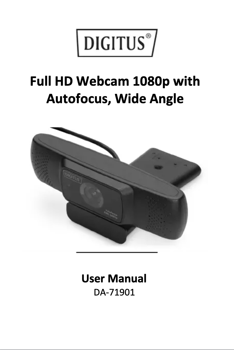 Página 1 del manual Manual de instrucciones Digitus DA-71901