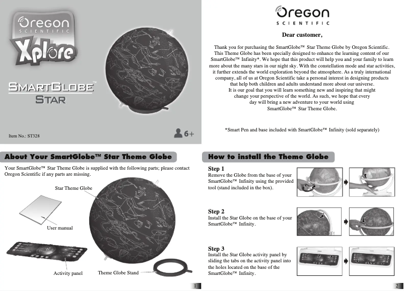 Página 1 del manual Manual de usuario Oregon Scientific ST328