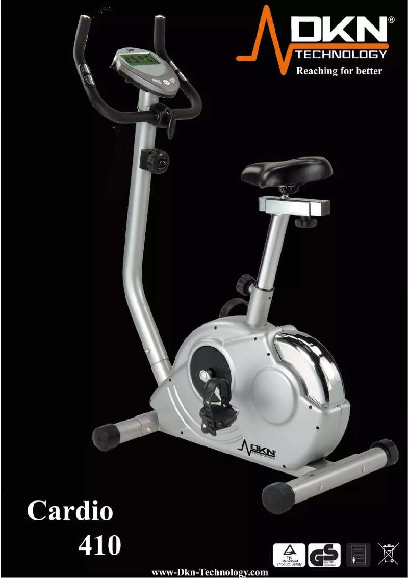 Página nº 1 - Manual de usuario DKN Cardio 410