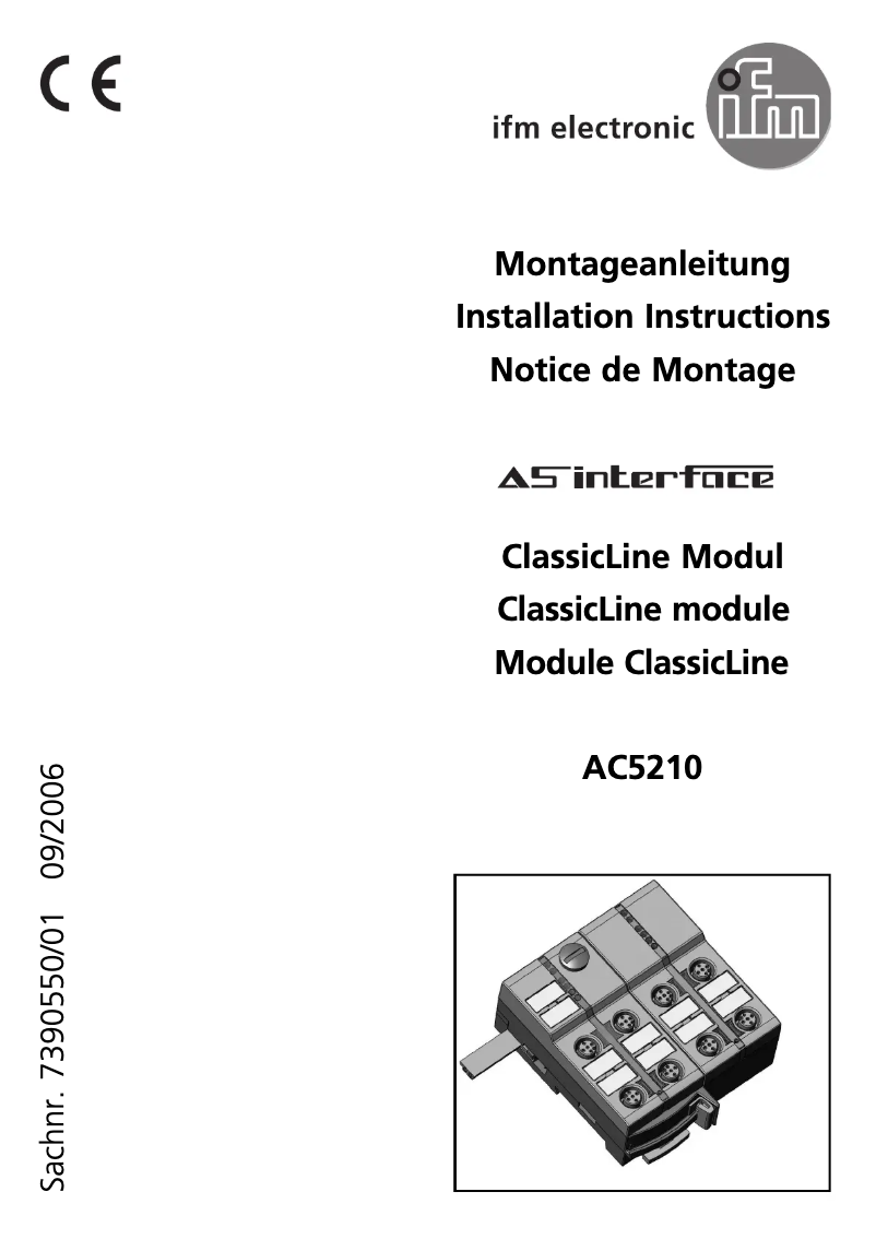 Imagen de la primera página del manual del dispositivo AC5210