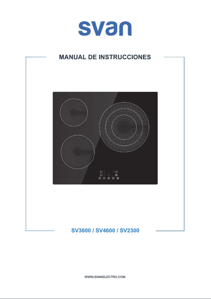 Página 1 del manual Manual de usuario SVAN SV2300