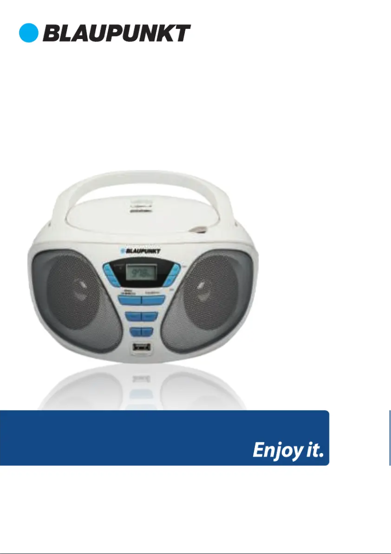 Página 1 del manual Manual de usuario Blaupunkt BB5 2.4W