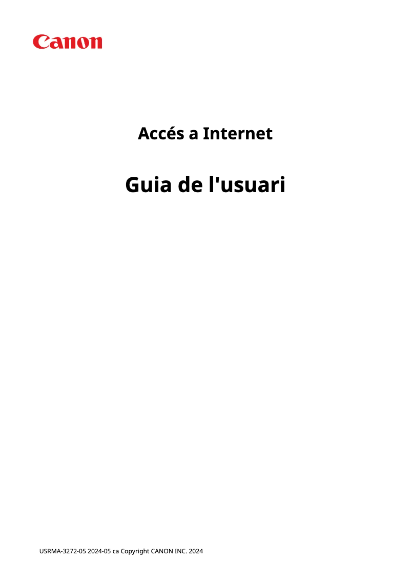 Imagen de la primera página del manual del dispositivo imageRUNNER ADVANCE 4551i