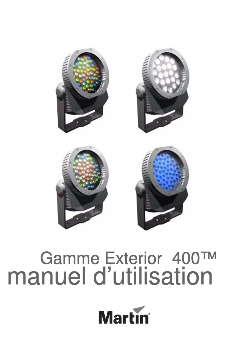 Imagen de la primera página del manual del dispositivo Exterior 420