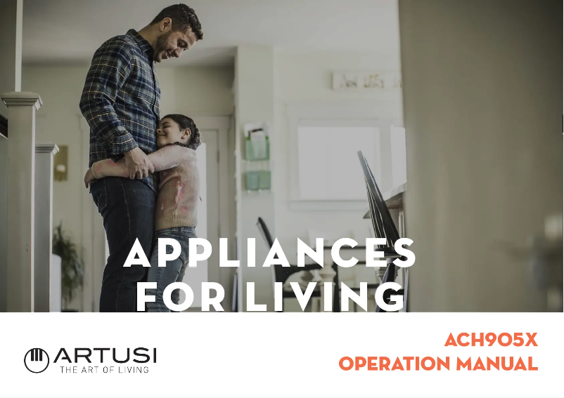 Página 1 del manual Manual de usuario Artusi ACH905X