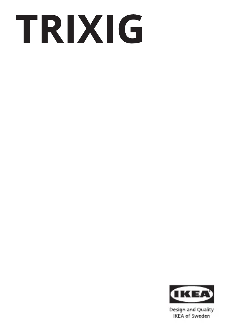 Imagen de la primera página del manual del dispositivo TRIXIG 405.669.87
