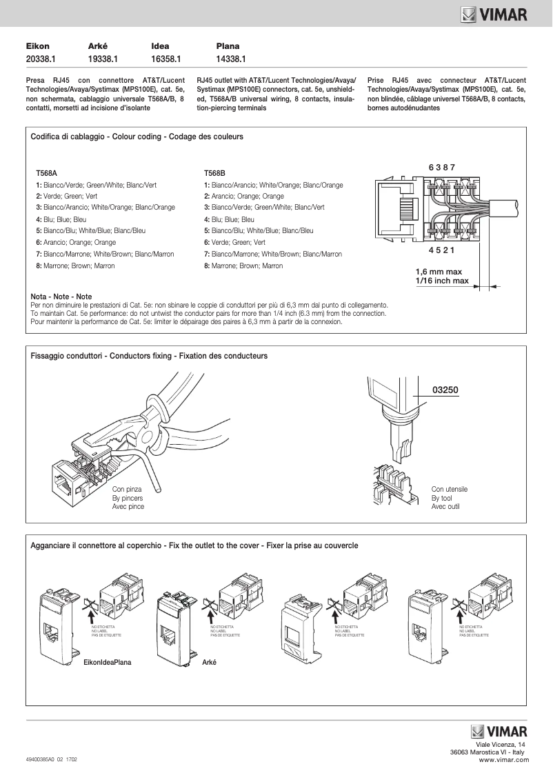 Imagen de la primera página del manual del dispositivo 16358.1.B